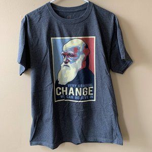 Hanes Charles Darwin Change Classic T-Shirt (M)